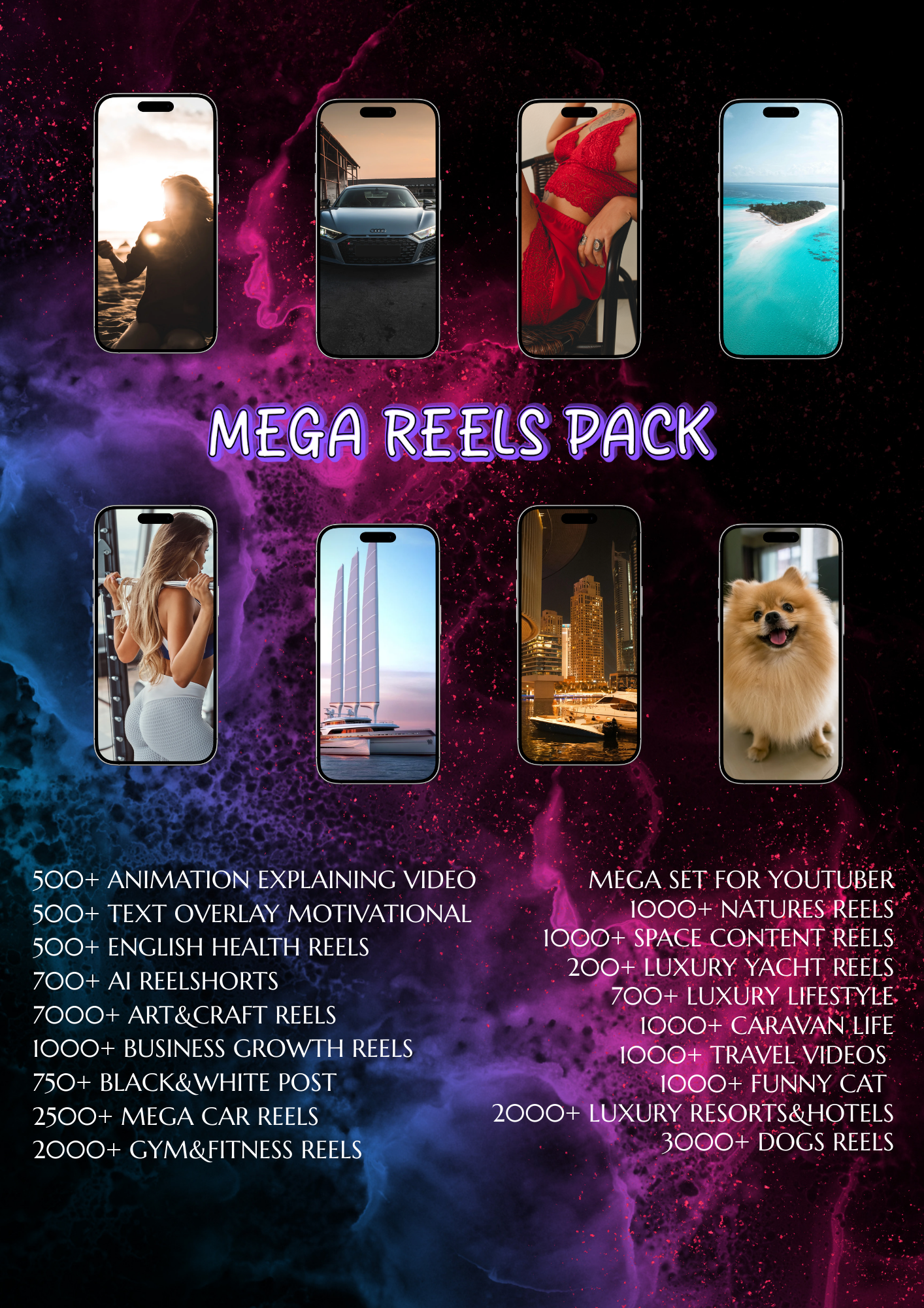 MEGA Reels Pack 15k+