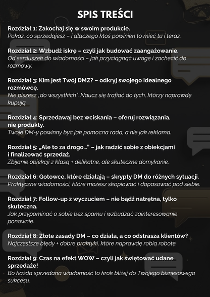 DIRECT MESSAGE – Strategia skutecznej broni biznesów online.