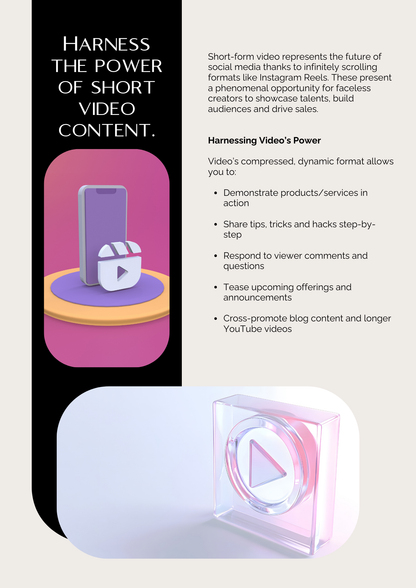 FACELESS MARKETING - About Faceless Digital Marketing ENGLISH VERSION.
