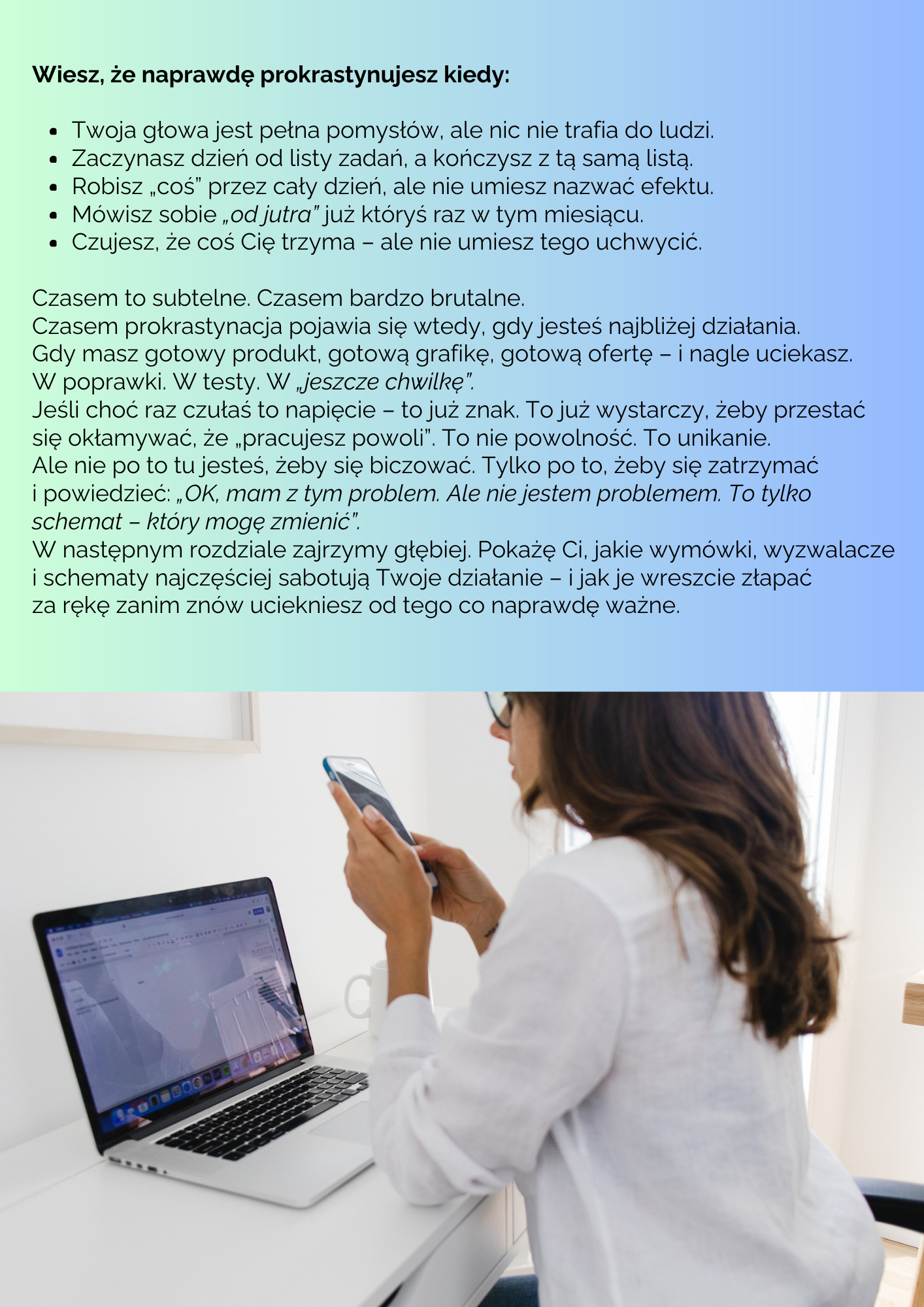 PROKRASTYNACJA w biznesie online. Odkładanie, które blokuje Twoje zyski.