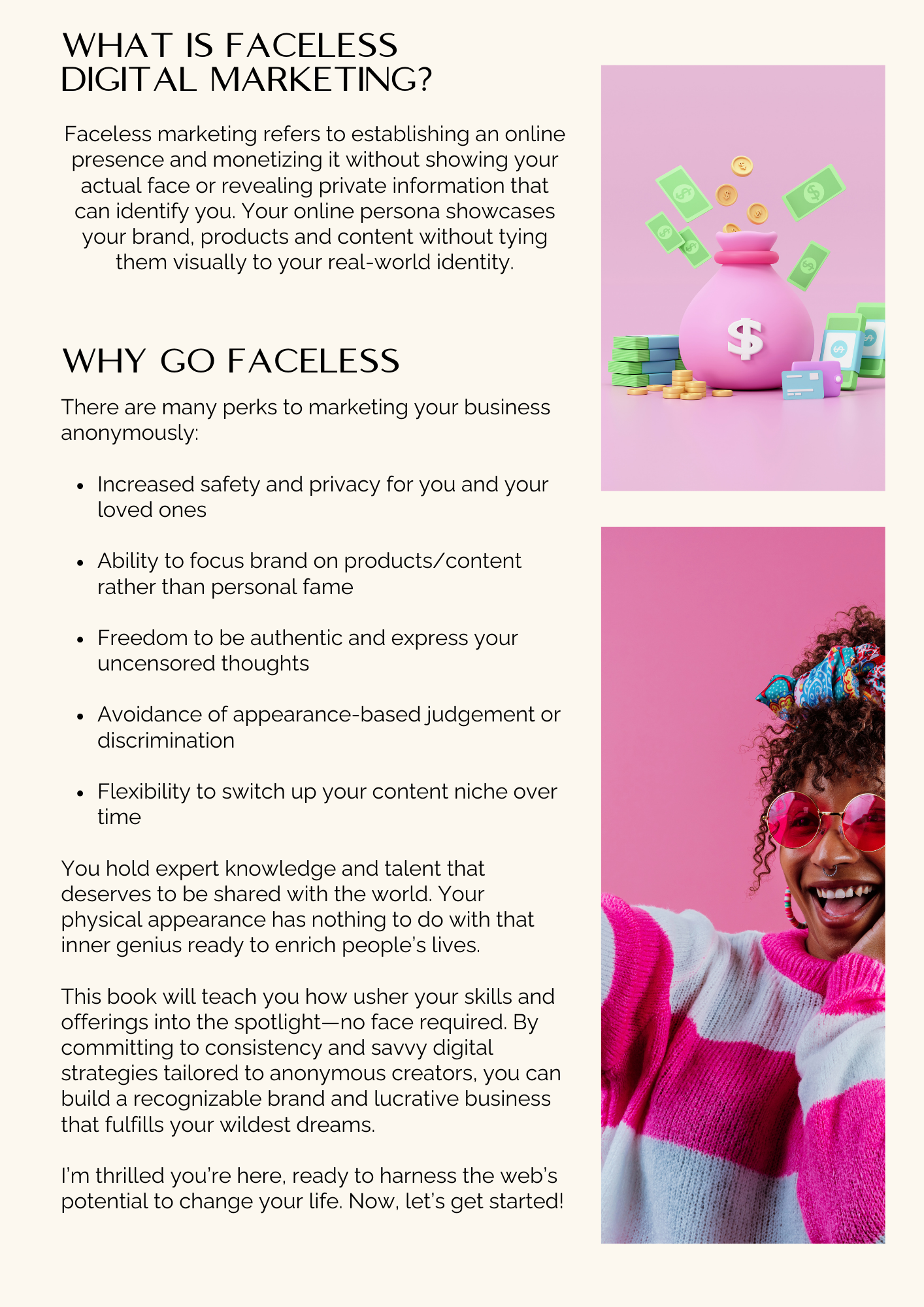 FACELESS MARKETING - About Faceless Digital Marketing ENGLISH VERSION.