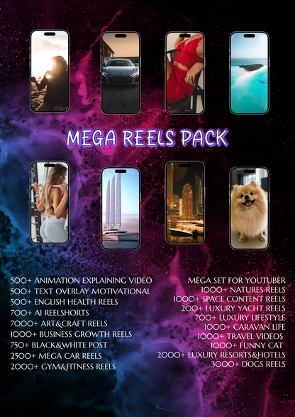 MEGA Reels Pack 15k+