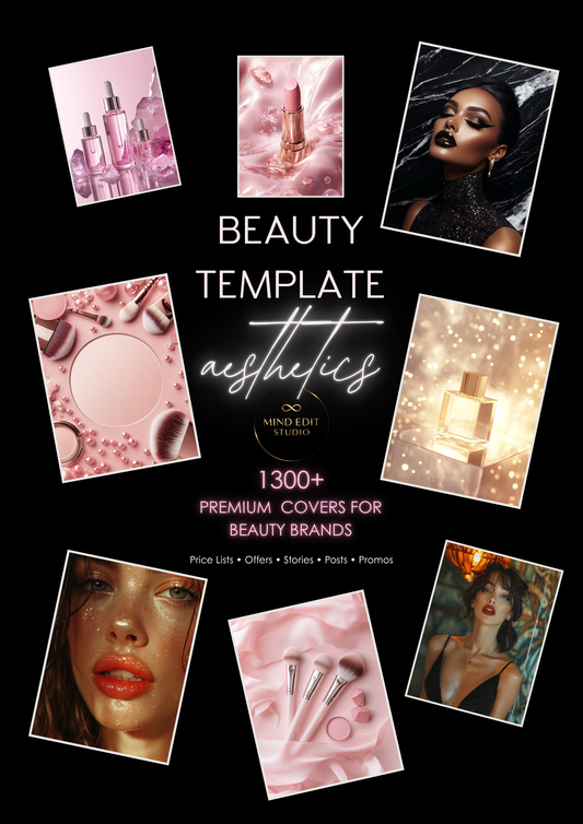 Beauty Template Aesthetics 1300+ Covers.