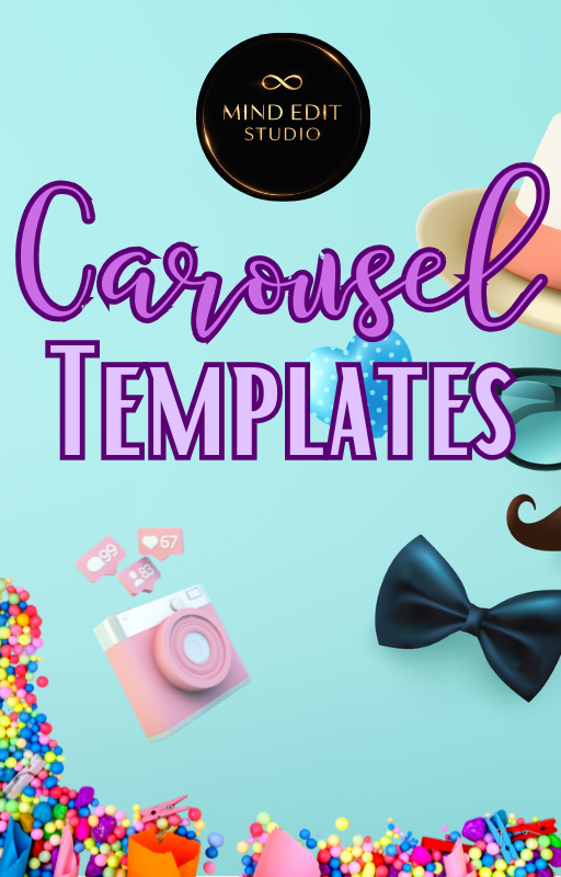 CAROUSEL TEMPLATES - Szablony Karuzel do Social Mediów.
