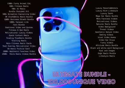 ULTIMATE BUNDLE - 100k Unique Video.